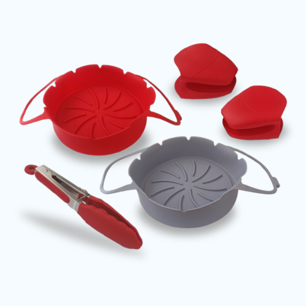 Set de Accesorios de silicona para Freidora de Aire