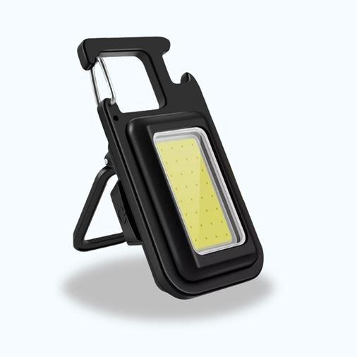 Linterna Llavero Multifunción Recargable